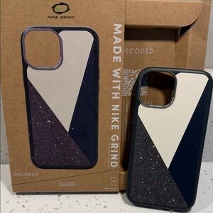 Nike Grind Black, Blue  and Cream iPhone 13 Mini Case
